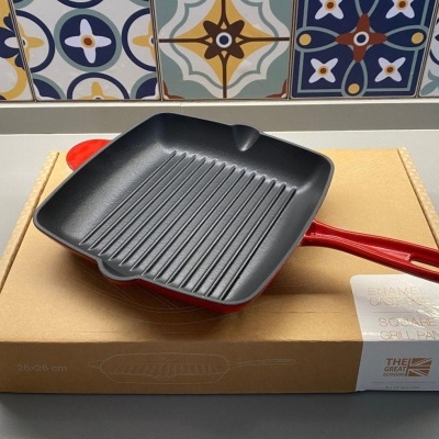 Spear & Jackson frigideira/grill quadrada