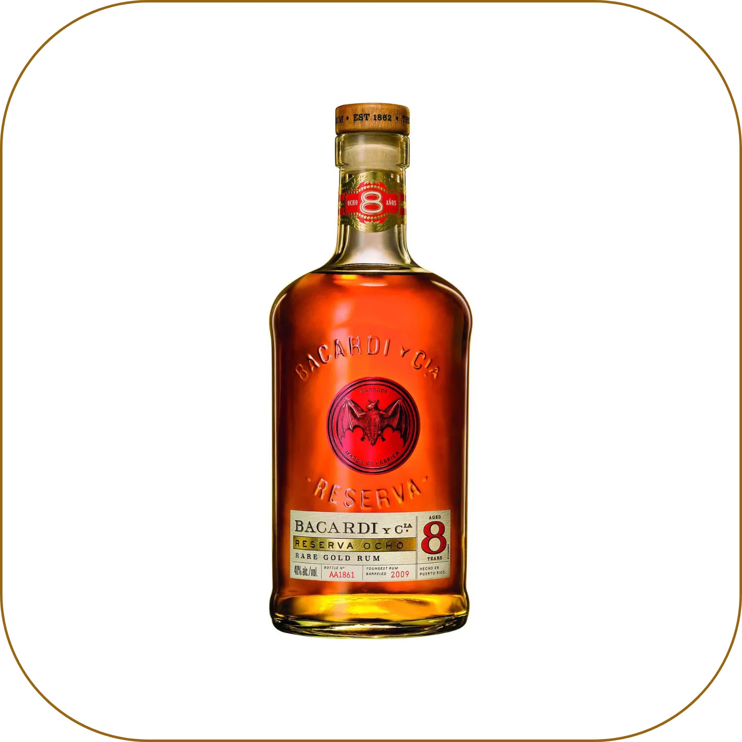 Bacardi Reserva 8 anos Bacardi Reserva 8 anos
