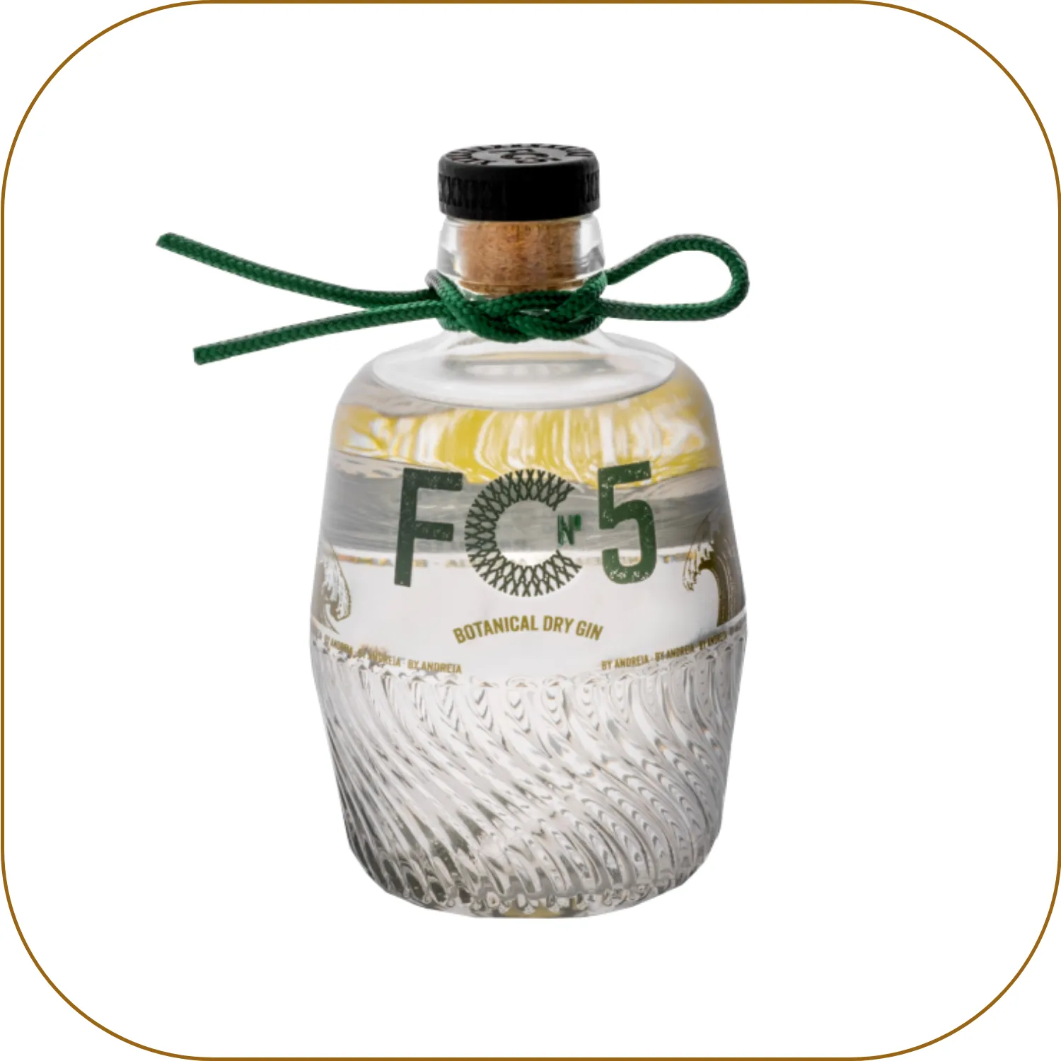 FC n.5 Yuzu - Botanical Dry Gin By Andreia FC n.5 Yuzu - Botanical Dry Gin By Andreia