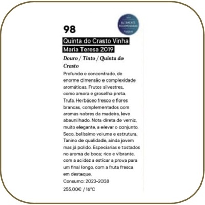 Quinta do Crasto Vinha Maria Teresa