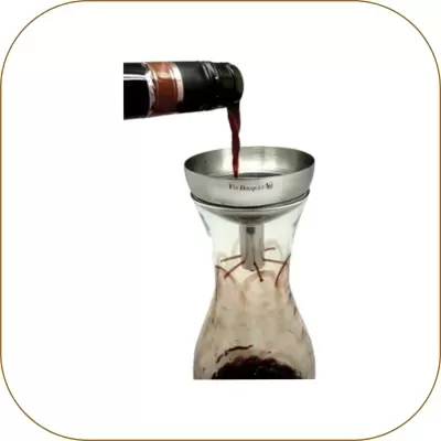 Funil para Decantar e Arejar