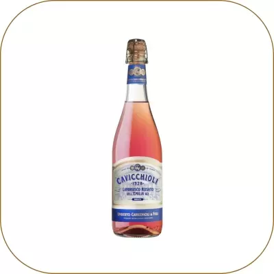 Lambrusco Cavicchioli Dell Emilia Rosé