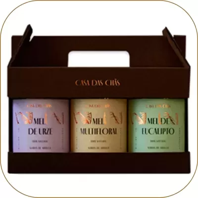 Conjunto de Mel Casa das Chãs - 500 gr