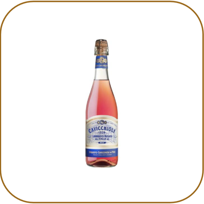 Lambrusco Cavicchioli Dell Emilia Rosé