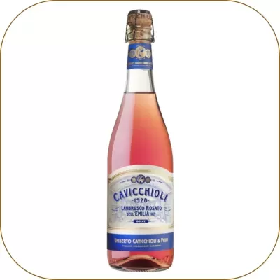Lambrusco Cavicchioli Dell Emilia Rosé
