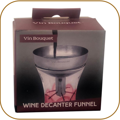 Funil para Decantar e Arejar