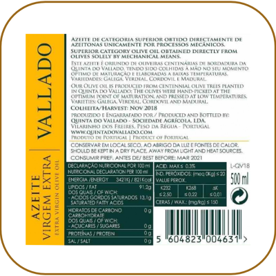 Azeite Quinta do Vallado