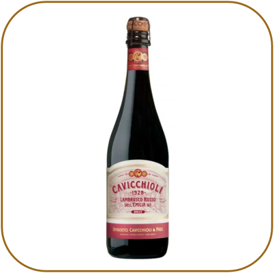 Lambrusco Cavicchioli Dell Emilia Tinto