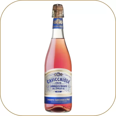 Lambrusco Cavicchioli Dell Emilia Rosé