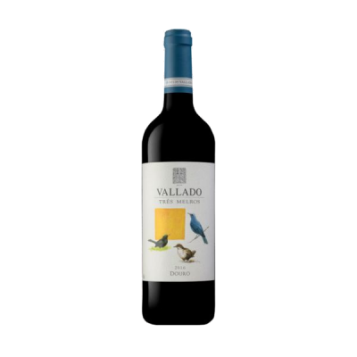 Vinho Vallado três melros tinto 2022 75Cl