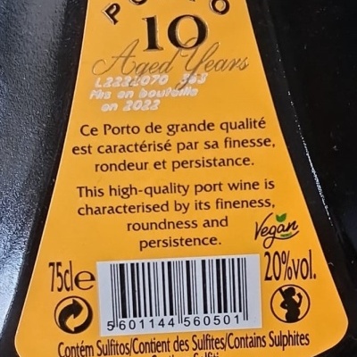 S. Pedro decanter 10Anos Tawny