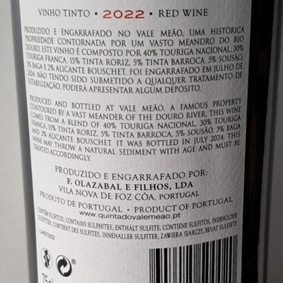 Vinho Meandro Tinto 2023 75Cl
