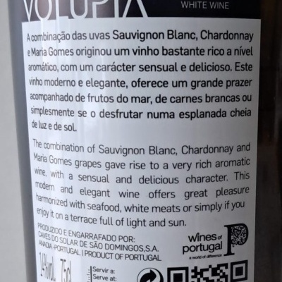 Vinho Volúpia Branco 2023 75Cl