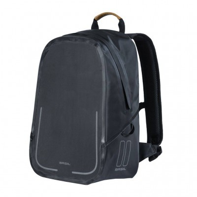 Basil Urban Dry Backpack - Bicycle Backpack - Black