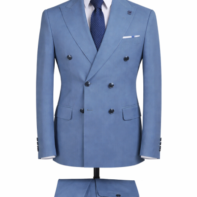 Fato Milano Slim Fit- Azul