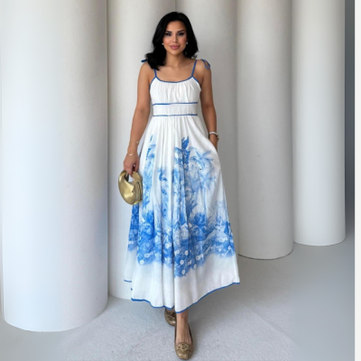Vestido Printed Soft – Branco