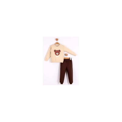 Conjunto Ursinho Casual de 2 Peças