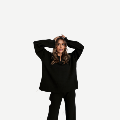 Conjunto Knit Essential – Preto