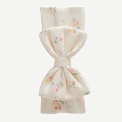 Fita de Cabelo para Bebé Menina com Laço – Elástica e Confortável