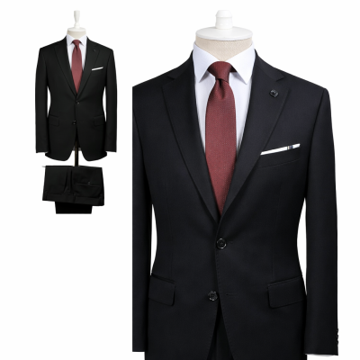 Fato Imperial Slim Fit- Preto
