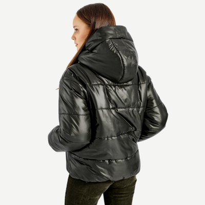 Casaco Hooded Essential – Preto