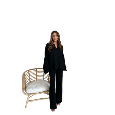 Conjunto Knit Essential – Preto