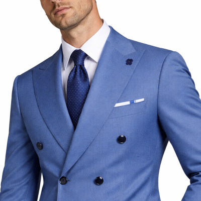 Fato Milano Slim Fit- Azul