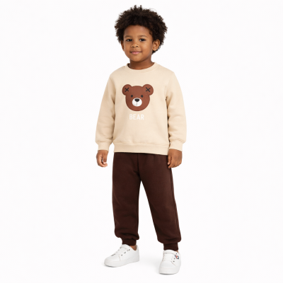 Conjunto Ursinho Casual de 2 Peças