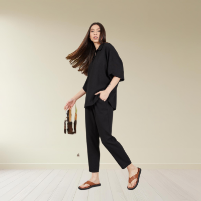 Conjunto Soft Tailored – Preto
