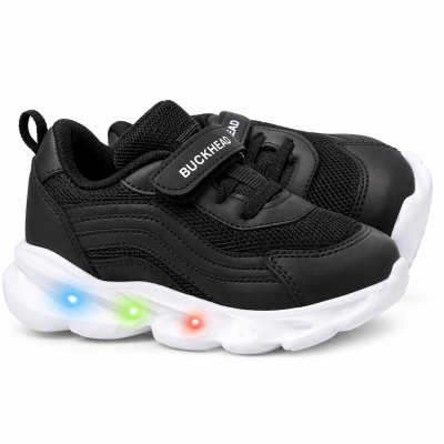 Buckhead Street Ténis  com Luzes LED– Preto