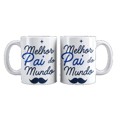 Caneca - Edição Especial - Dia do Pai - Melhor Pai do Mundo