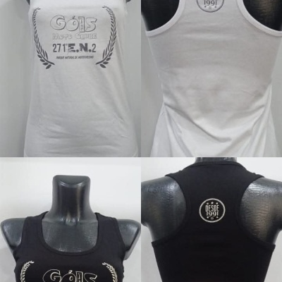 Camisola de cavas feminina