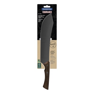Faca de Carne Black Collection Tramontina em aço inoxidável 25 cm