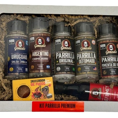 Kit Sal Parrilla para Churrasco Premium 5x100g + ofertas