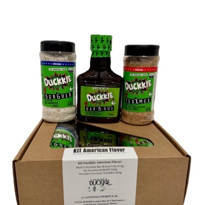 KIT Duckkie AMERICAN FLAVOR (BURGER+TEXMEX+Bar-B-Kue)