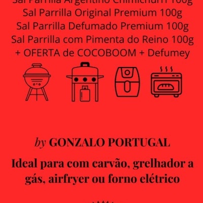 Kit Sal Parrilla para Churrasco Premium 5x100g + ofertas