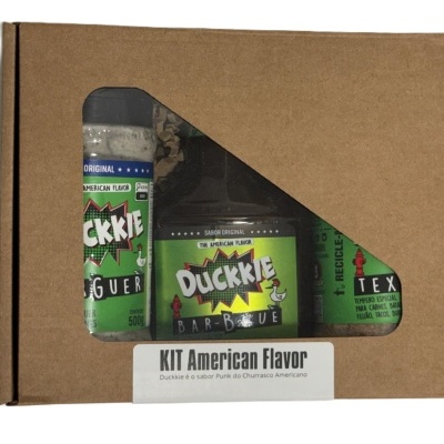 KIT Duckkie AMERICAN FLAVOR (BURGER+TEXMEX+Bar-B-Kue)