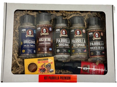 Kit Sal Parrilla para Churrasco Premium 5x100g + ofertas
