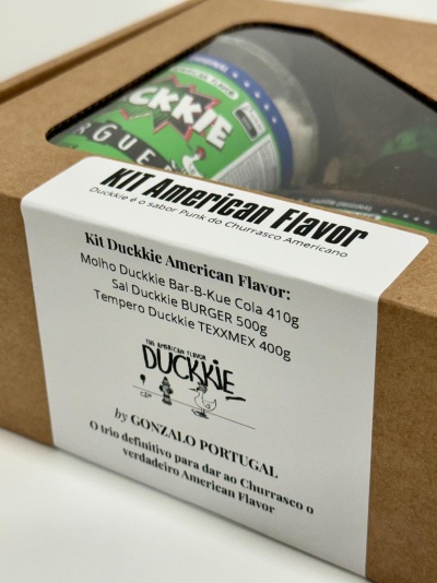 KIT Duckkie AMERICAN FLAVOR (BURGER+TEXMEX+Bar-B-Kue)