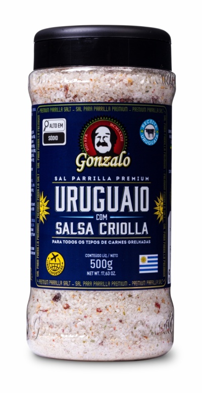 Sal Parrilla Uruguaio com Salsa Criolla Premium 500g