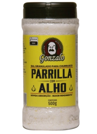 Sal Parrilla com Alho Premium 500g