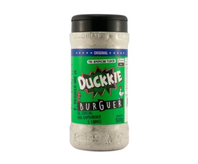 Sal Especial Duckkie para Hambúrguer 500g
