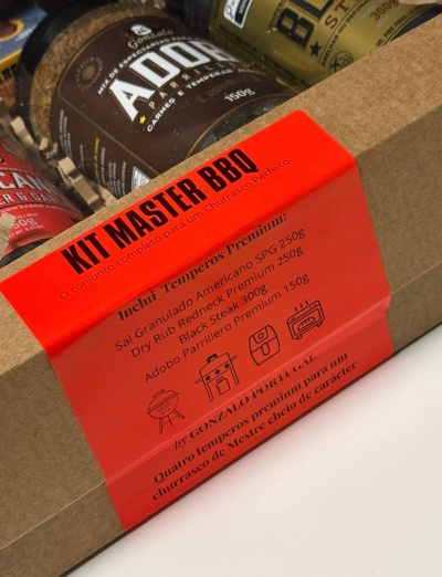 KIT Master BBQ (SPG+DRY RUB+BLACK STEAK+ADOBO)