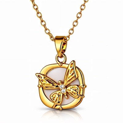 SMALL BUTTERFLY NECKLACE