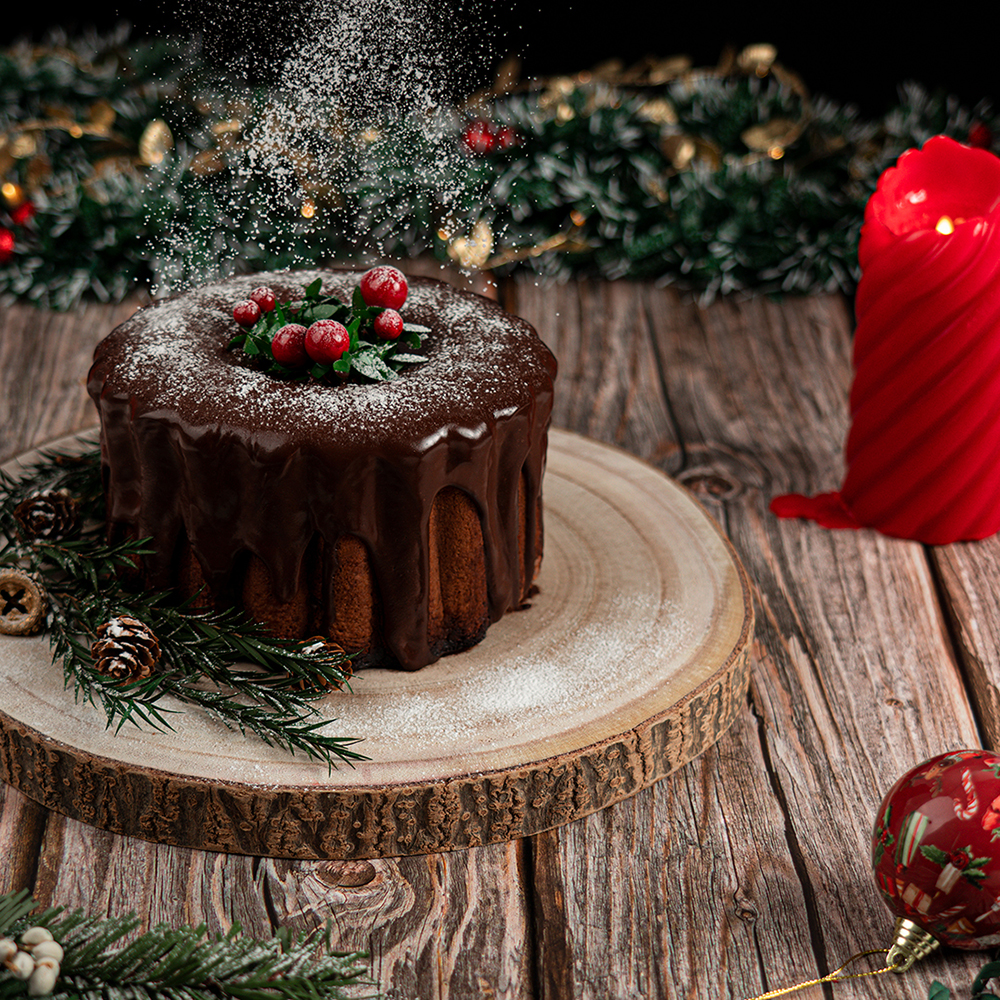 Bolo de Chocolate Natalício