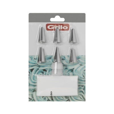 Saco Pasteleiro com 6 Bicos Decoradores