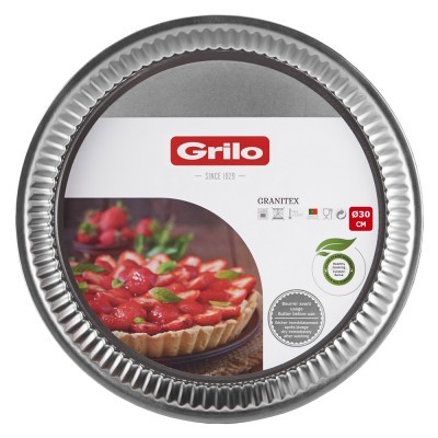 Forma de Tarte Canelada Fundo Solto Granitex Ø30 cm