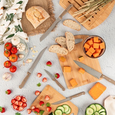 Faca Multiusos 19 cm Bege