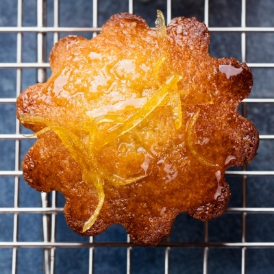 Pack de 4 Forminhas de Queque Caneladas Alumínio Tradition Ø9 cm