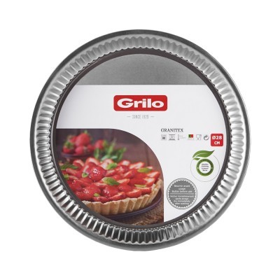 Forma de Tarte Canelada Fundo Solto Granitex Ø28 cm Forma de Tarte Canelada Fundo Solto Granitex Ø28 cm